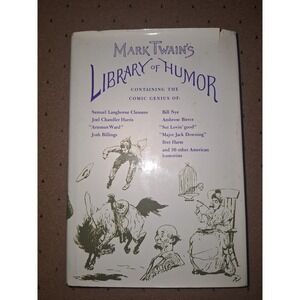 Mark Twains Library of Humor Hardcover Bonanza Books 69' Reprint ISBN 0517105926